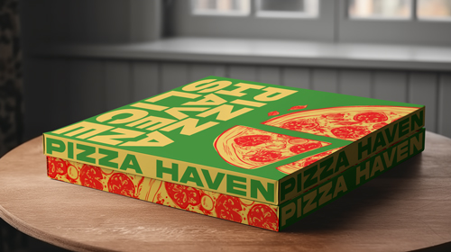 Pizza Kutularının Çapraz Görünüşü