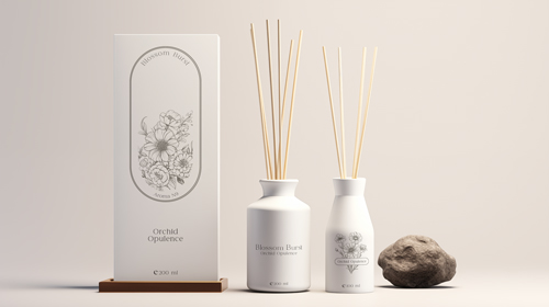 Two Stick Holders With a Box