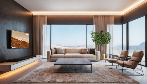 TV Station in a Penthouse