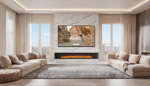 TV in a Sitting-Room Area