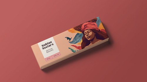 Çikolata Ambalajının Yüksek Açıdan Görünüşü