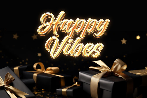 Logo Holder With Presents