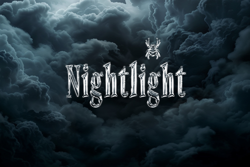 Logo Holder in Dark Clouds