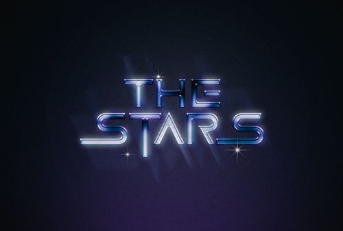 Logo Holder in Purple Tones