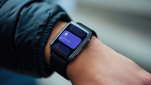 Smart Watch Closeup View