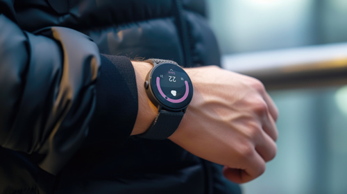 Person Standing Wearing a Watch