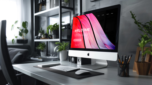 iMac in a Modern Office Environment