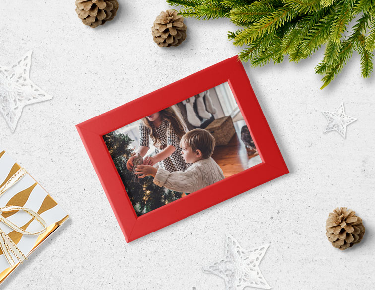 クリスマス写真の額縁