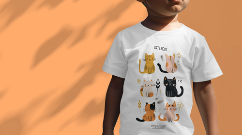 Baby in a Bodysuit Upper Half View