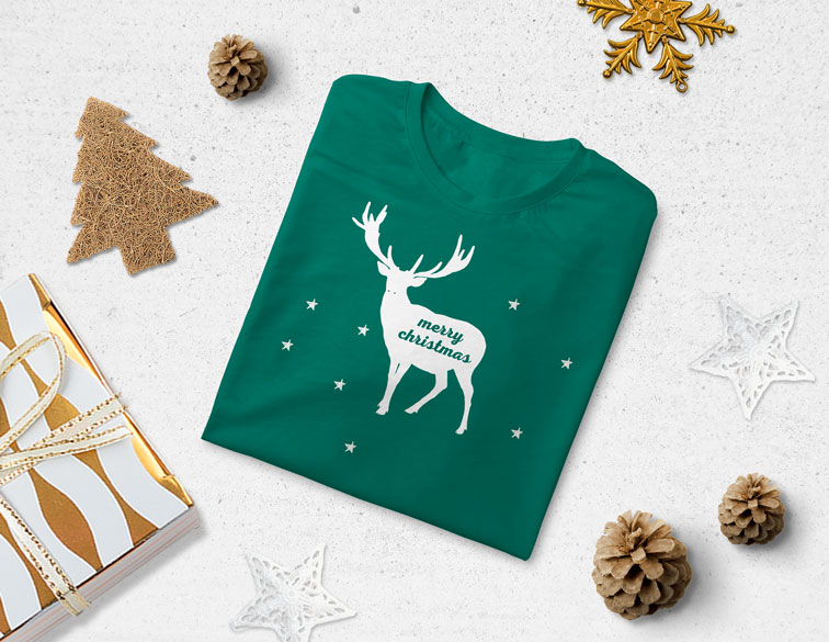 クリスマスのTシャツ