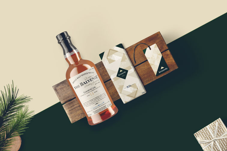 Whiskey with Chocolate and a Hang Tag