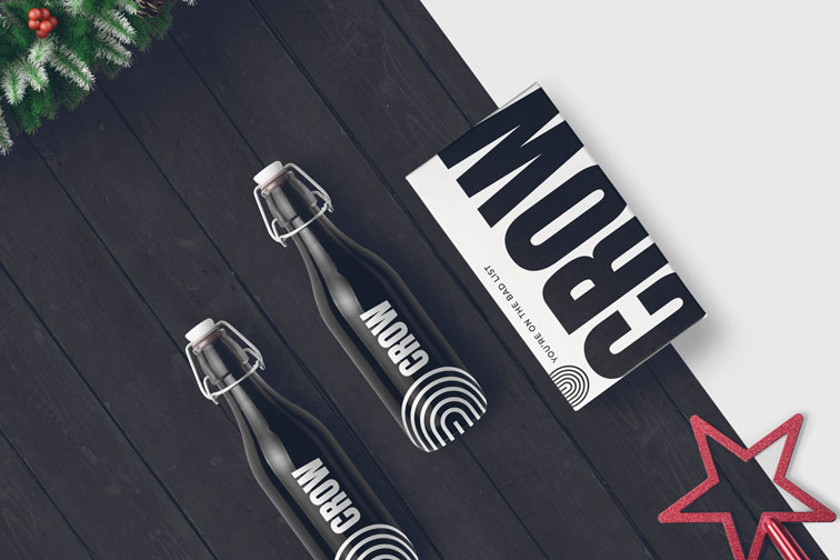 Beer Classic Glass Bottles