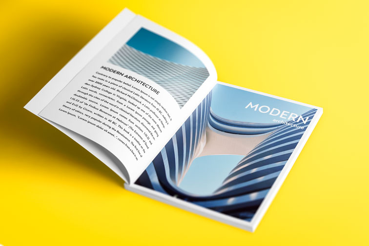 Open Book on a Colorful Background