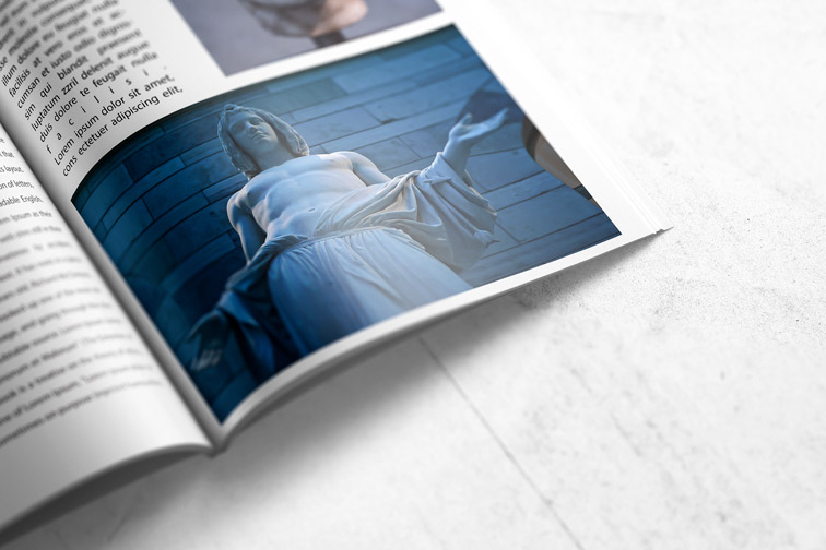 Magazine Lower Right Corner 