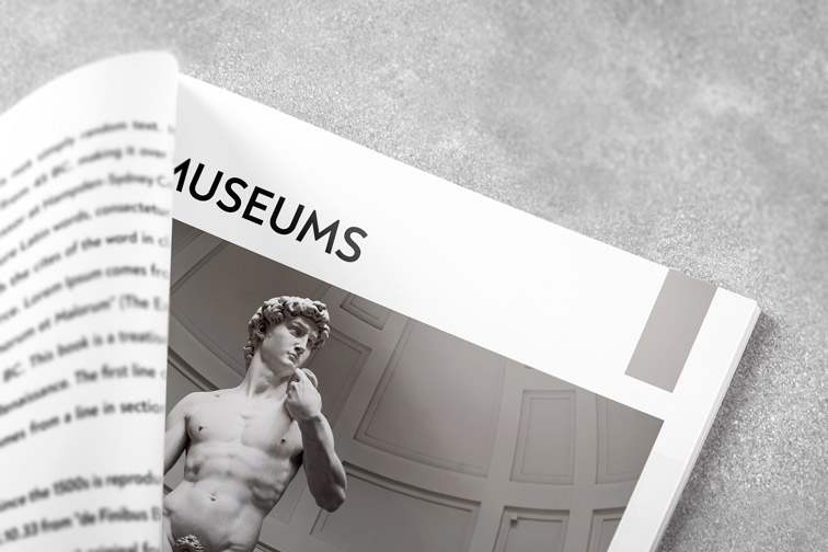 Magazine Upper Right Corner