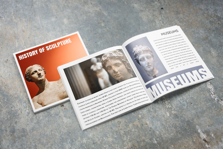 Two Square Shaped Magazines