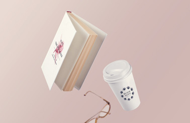 Book with a Paper Cup