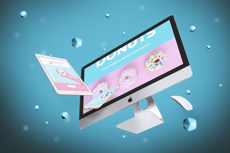 iMac and iPad in the Air