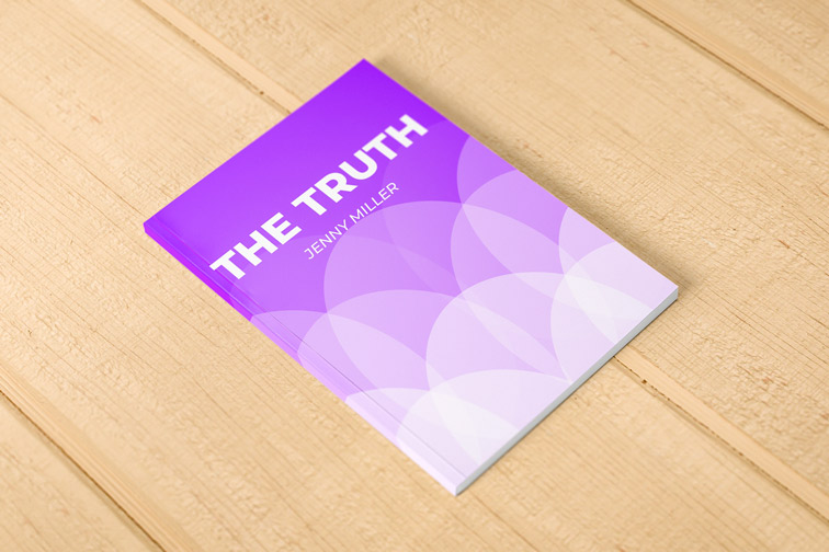 Vertical Slim Softcover Book