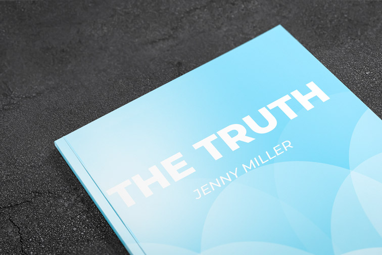 Softcover Book Upper Part