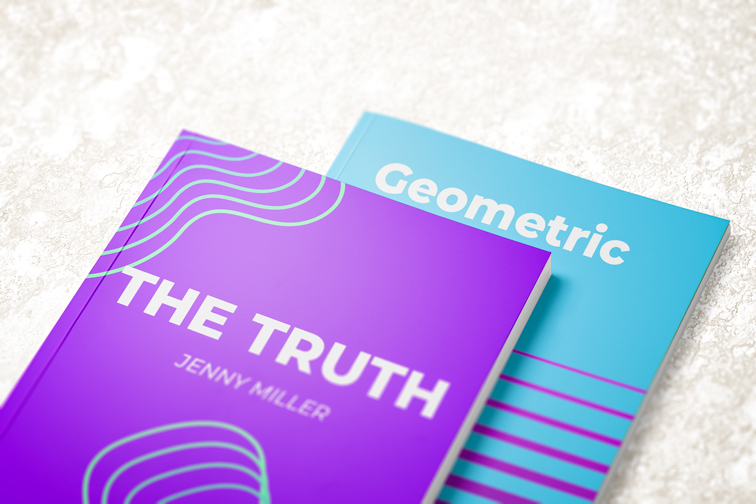 Symmetric Softcover Books Upper Part