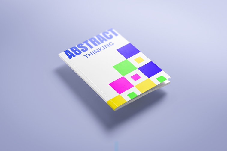 Softcover Thin Book in the Air