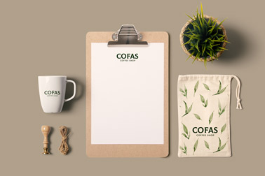 Clipboard and a Cup of Coffee