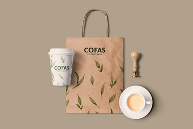 Coffeeshop Branding And a Smoking Pipe