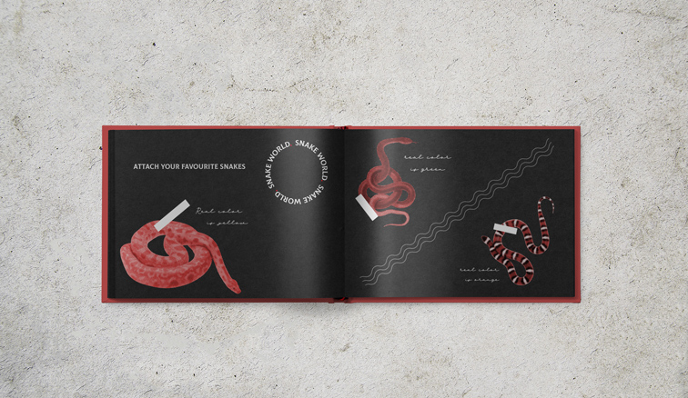 فتح افقي لغلاف الكتاب