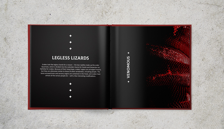 فتح غلاف الكتاب مربع الشكل