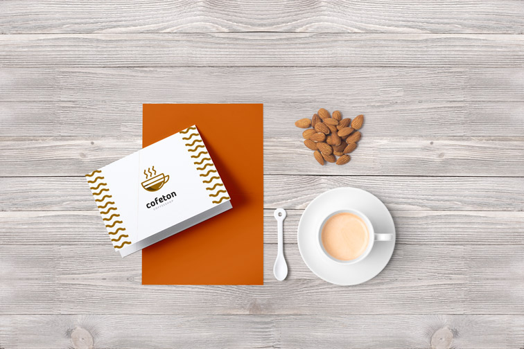 Cup of Coffee and Almonds