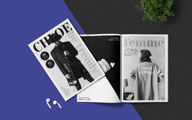 Magazines ouvert et fermé avec AirPods