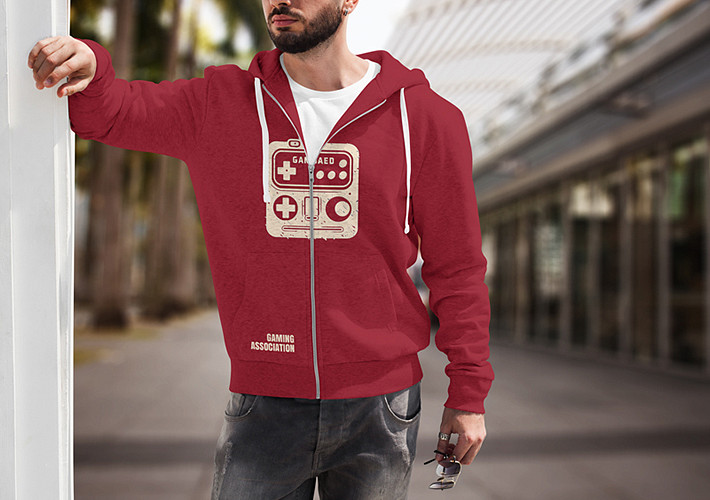 Casual Male Hoodie Mockups