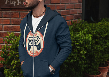 Casual Male Hoodie Mockups