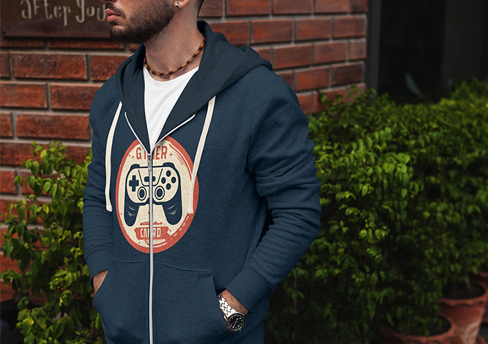 Casual Male Hoodie Mockups
