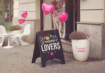 Vintage Signboard Design Mockups