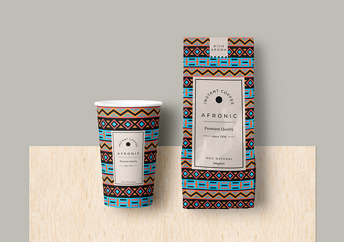 Coffee and Tea Packaging Mockup Set