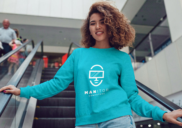 Casual Crewneck Sweatshirt Mockups