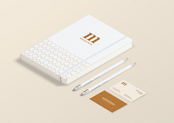 Isometric Stationery Mockups