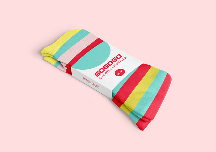 Patterned Socks Mockup Pack