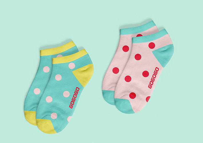 Patterned Socks Mockup Pack