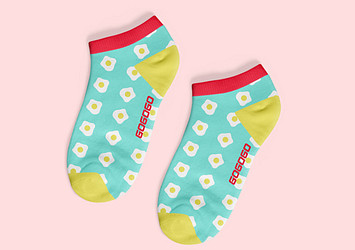 Patterned Socks Mockup Pack