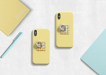 Mobile Ring Stand Mockups