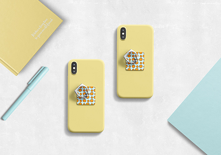 Mobile Ring Stand Mockups