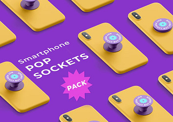 Smartphone Pop Sockets Pack
