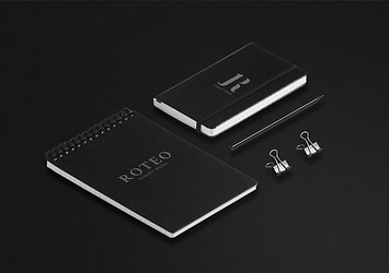Monochrome Stationery Pack