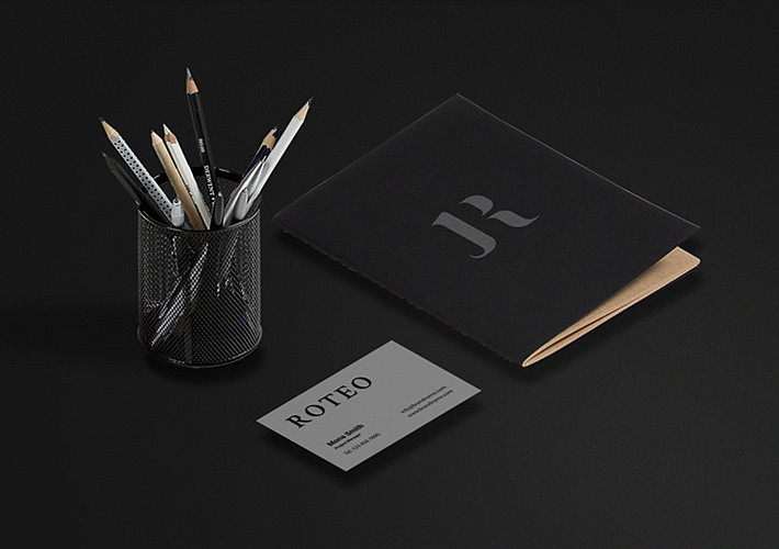 Monochrome Stationery Pack