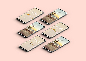 Samsung Galaxy S10 Mockups