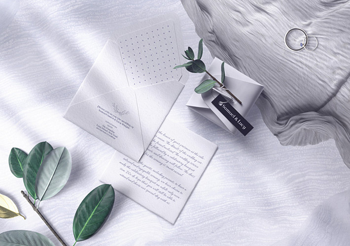 Exquisite Wedding Invitation Mockups
