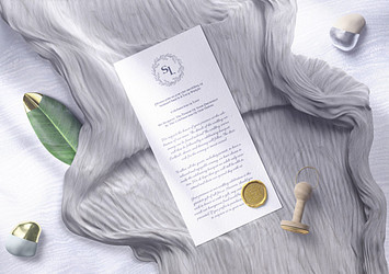 Exquisite Wedding Invitation Mockups